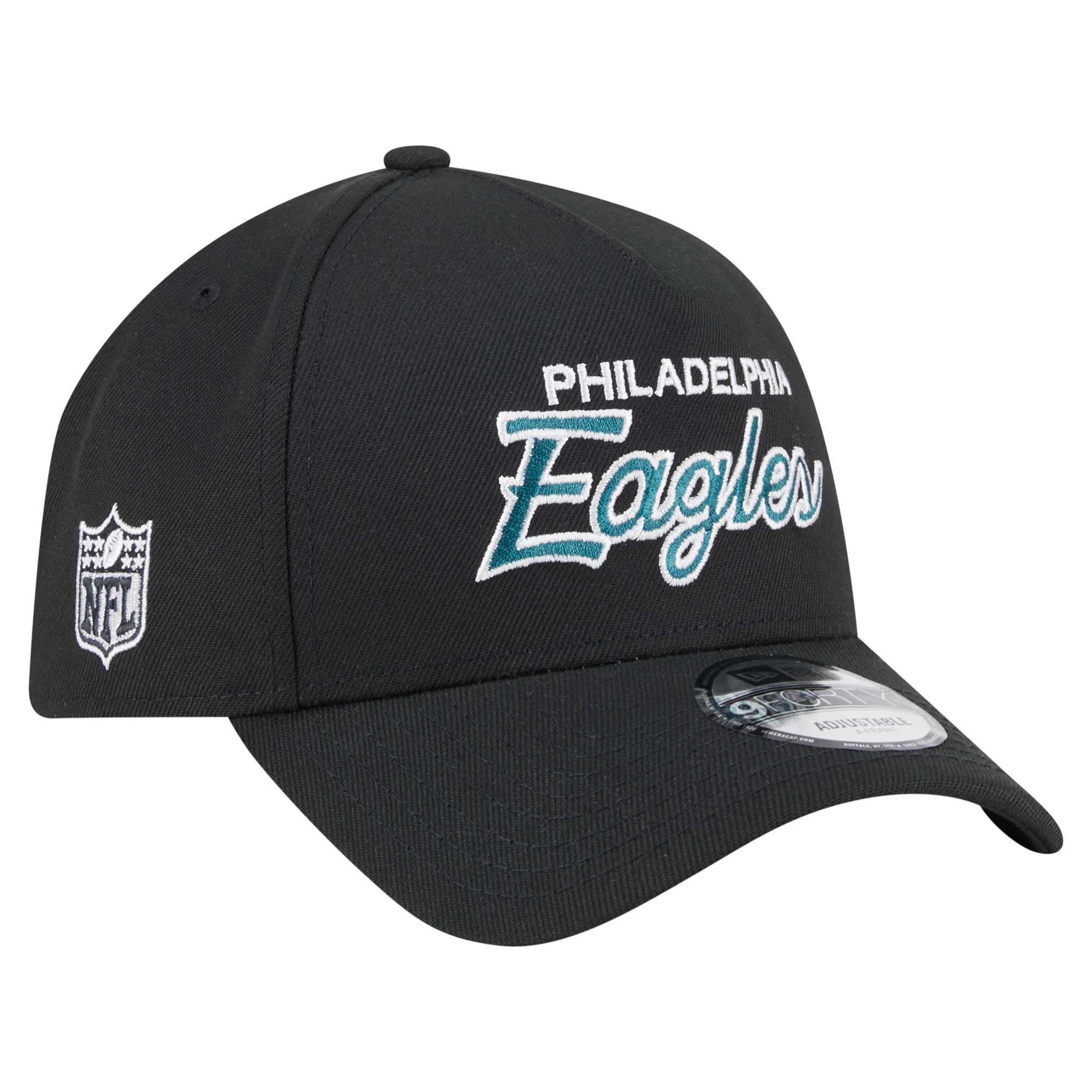 mens new era black philadelphia eagles smith 9forty adjustable hat | NFL Jerseys & Hats Collection at Eagles Jerseys