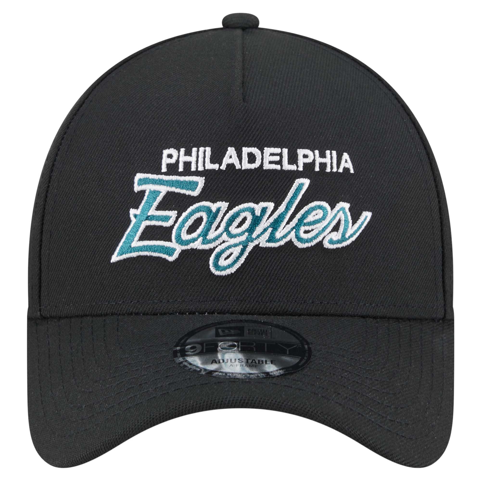 mens new era black philadelphia eagles smith 9forty adjustable hat | NFL Jerseys & Hats Collection at Eagles Jerseys