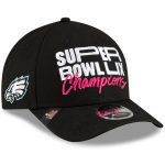 mens new era black philadelphia eagles super bowl lix champions parade 9forty adjustable hat | NFL Jerseys & Hats Collection at Eagles Jerseys