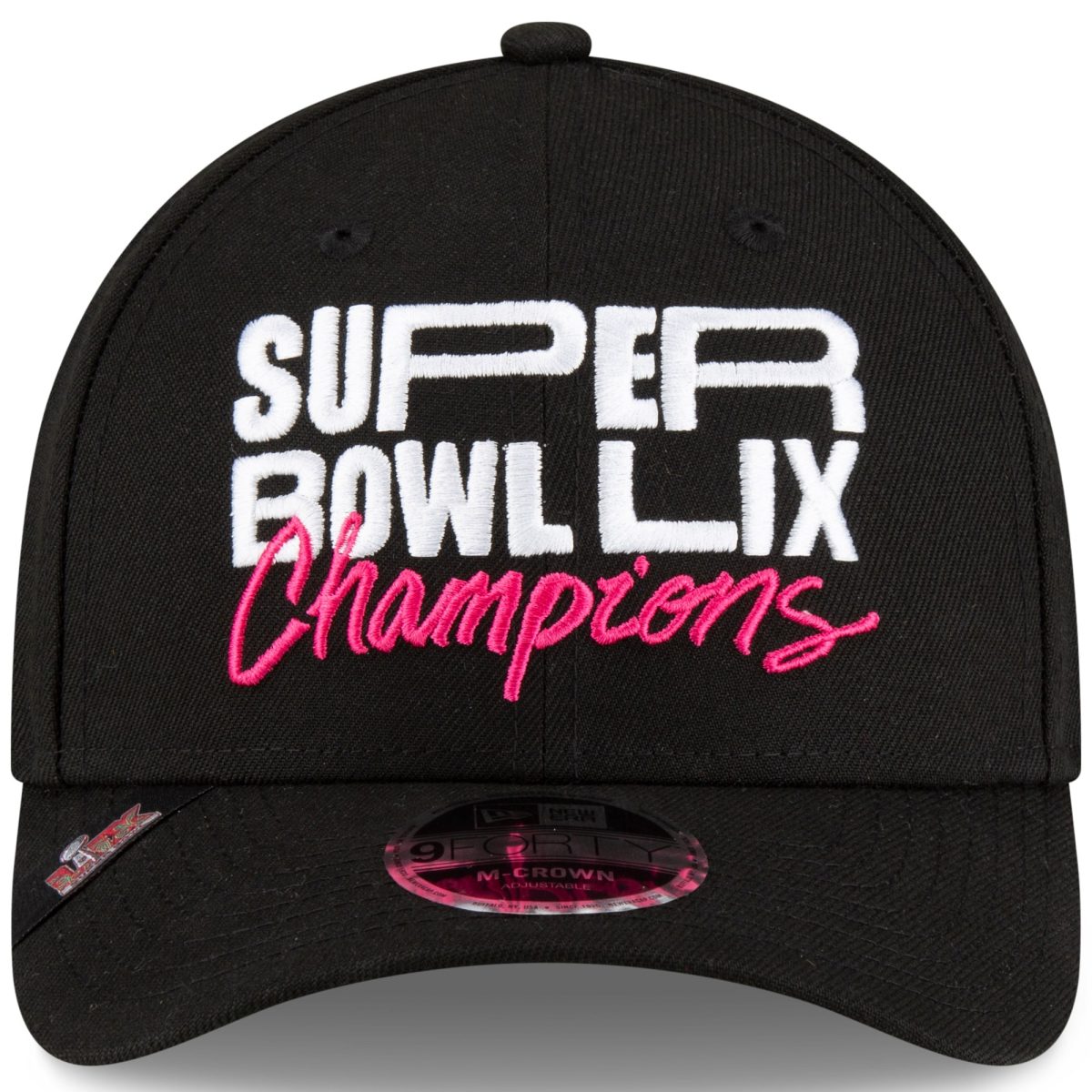 mens new era black philadelphia eagles super bowl lix champions parade 9forty adjustable hat | NFL Jerseys & Hats Collection at Eagles Jerseys