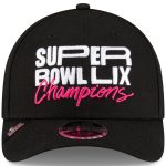 mens new era black philadelphia eagles super bowl lix champions parade 9forty adjustable hat | NFL Jerseys & Hats Collection at Eagles Jerseys
