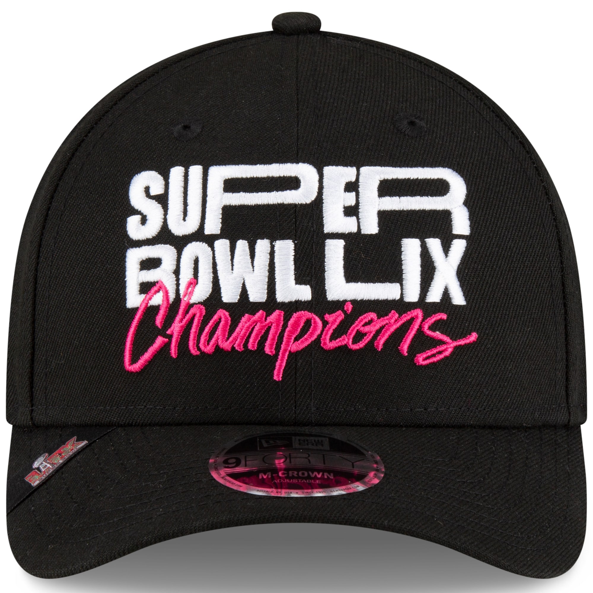 mens new era black philadelphia eagles super bowl lix champions parade 9forty adjustable hat | NFL Jerseys & Hats Collection at Eagles Jerseys