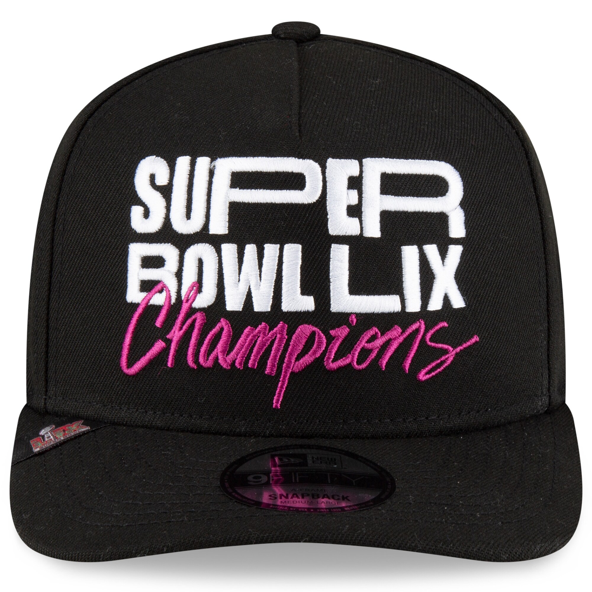 mens new era black philadelphia eagles super bowl lix champions parade a-frame 9fifty snapback hat | NFL Jerseys & Hats Collection at Eagles Jerseys