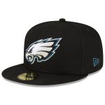 mens new era black philadelphia eagles super bowl lix champions side patch 59fifty fitted hat – 202851513 | NFL Jerseys & Hats Collection at Eagles Jerseys