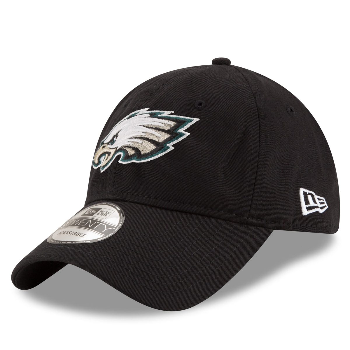 mens new era black philadelphia eagles super bowl lix champions side patch 9twenty adjustable hat | NFL Jerseys & Hats Collection at Eagles Jerseys