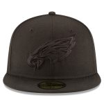 mens new era black philadelphia eagles super bowl lix champions tonal side patch 59fifty fitted hat | NFL Jerseys & Hats Collection at Eagles Jerseys