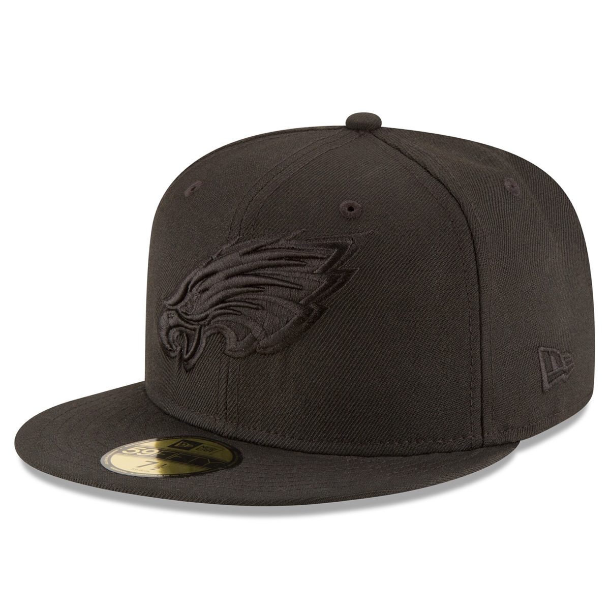 mens new era black philadelphia eagles super bowl lix champions tonal side patch 59fifty fitted hat | NFL Jerseys & Hats Collection at Eagles Jerseys