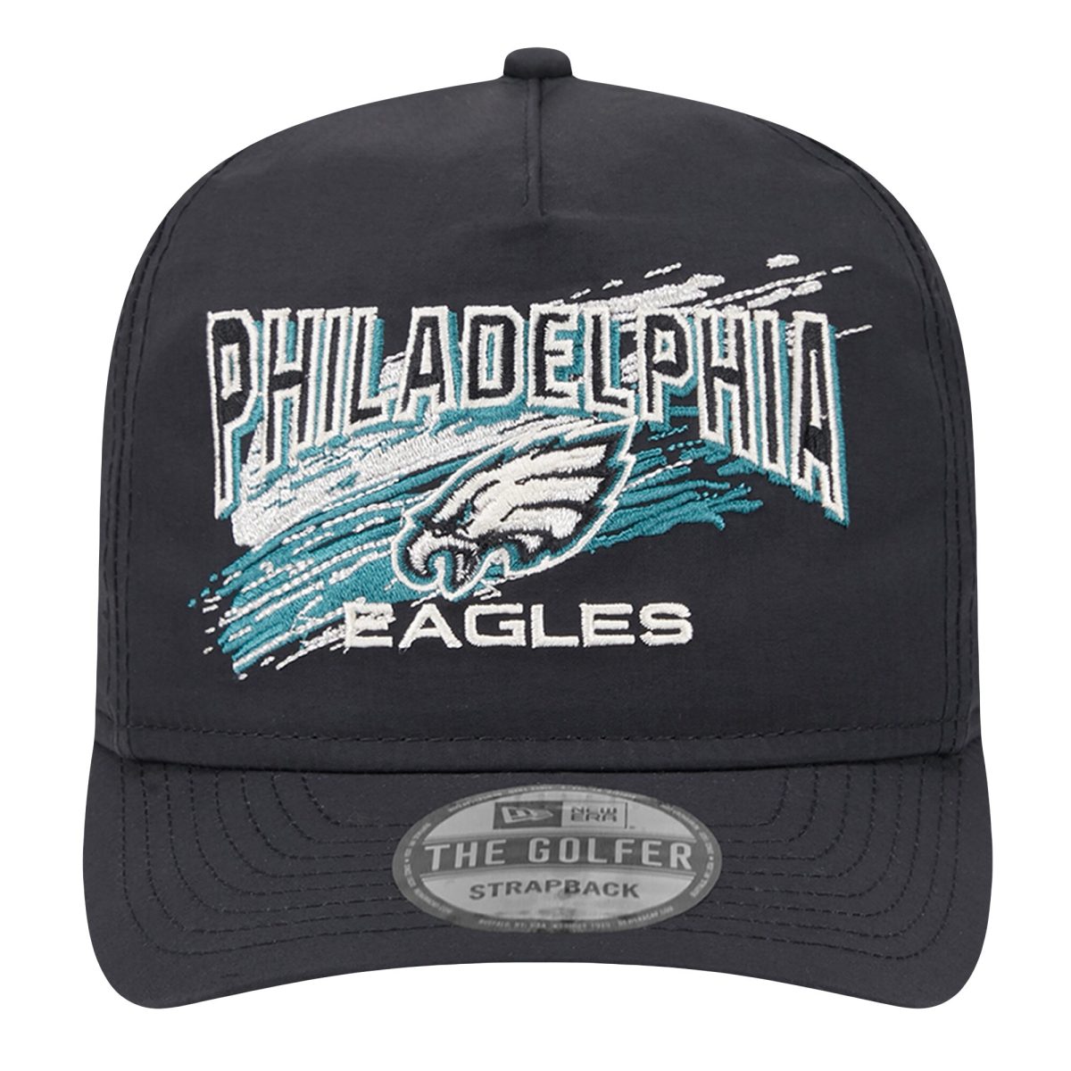 mens new era black philadelphia eagles throwback brush golfer snapback hat | NFL Jerseys & Hats Collection at Eagles Jerseys