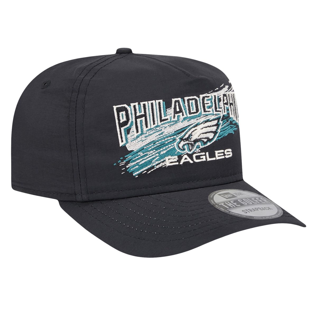 mens new era black philadelphia eagles throwback brush golfer snapback hat | NFL Jerseys & Hats Collection at Eagles Jerseys