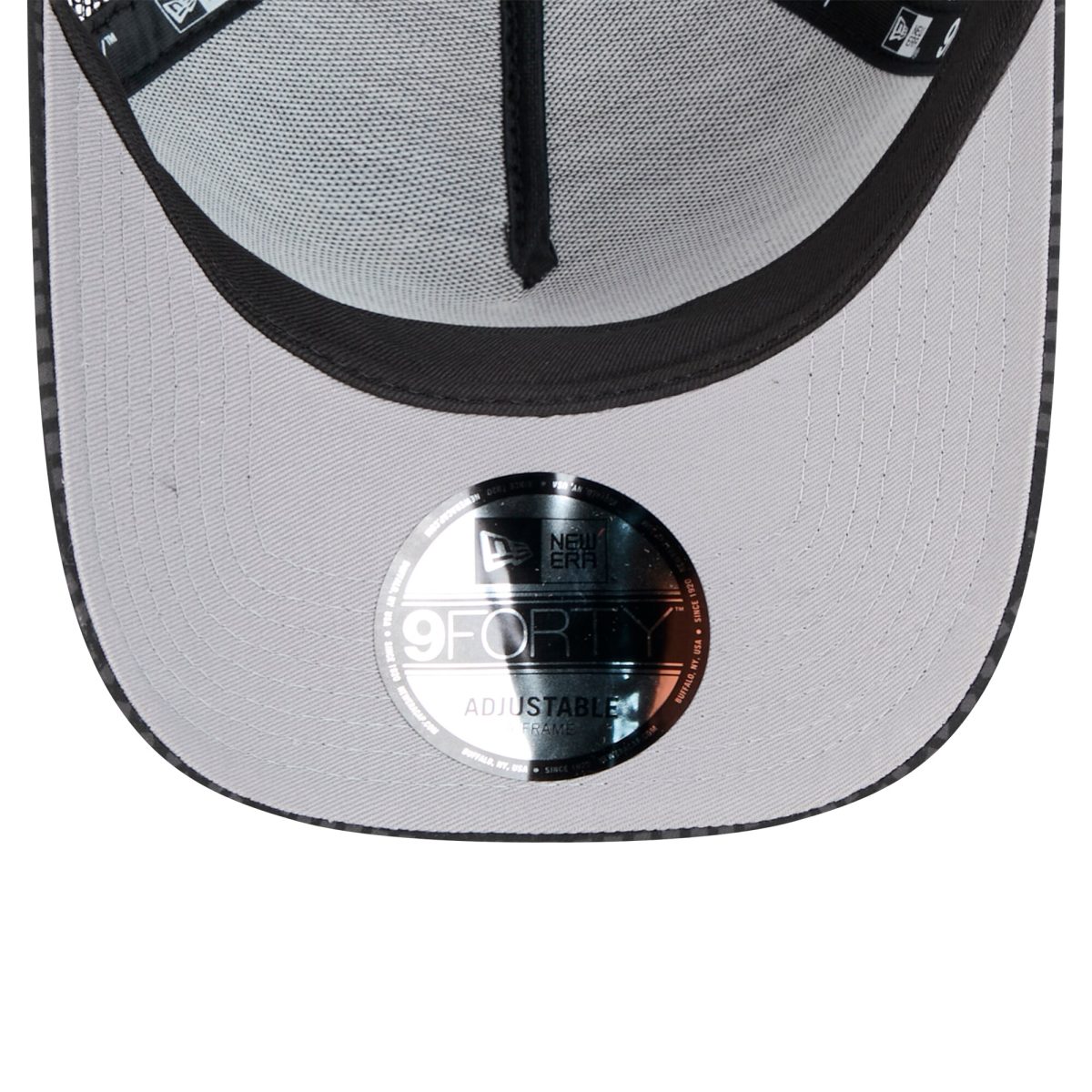mens new era black philadelphia eagles throwback midnight ink tonal text a-frame trucker 9forty adjustable hat | NFL Jerseys & Hats Collection at Eagles Jerseys