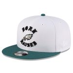mens new era born x raised whitemidnight green philadelphia eagles 9fifty snapback hat | NFL Jerseys & Hats Collection at Eagles Jerseys
