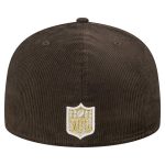 mens new era brown philadelphia eagles choco cord 59fifty fitted hat | NFL Jerseys & Hats Collection at Eagles Jerseys