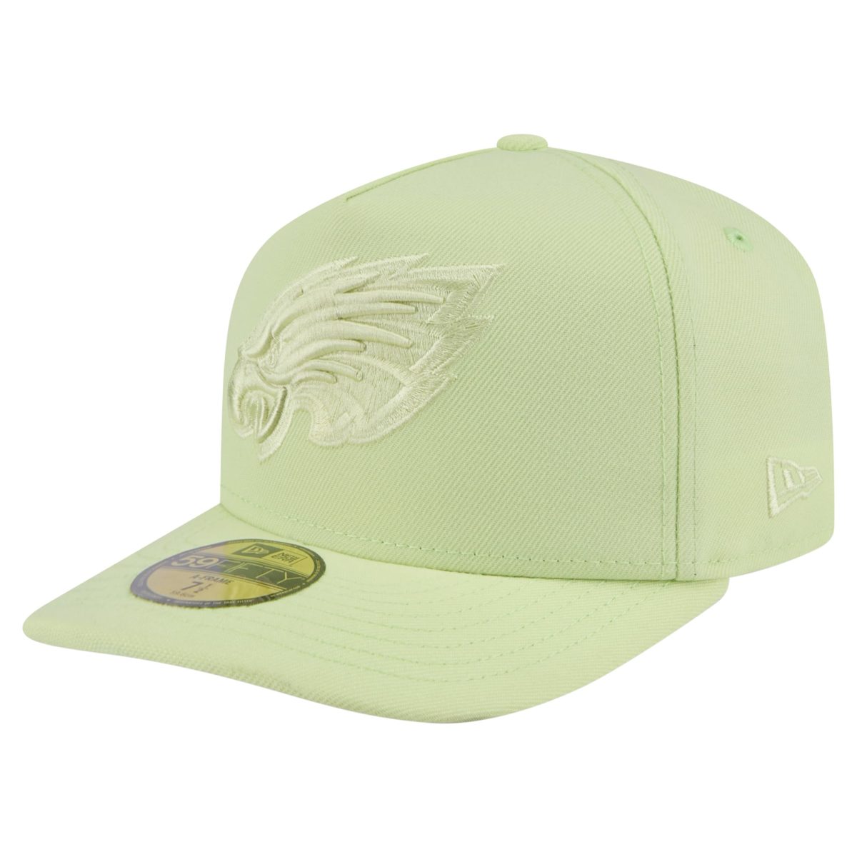 mens new era green philadelphia eagles color pack a-frame 59fifty fitted hat | NFL Jerseys & Hats Collection at Eagles Jerseys