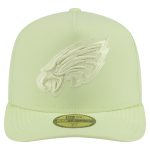 mens new era green philadelphia eagles color pack a-frame 59fifty fitted hat | NFL Jerseys & Hats Collection at Eagles Jerseys