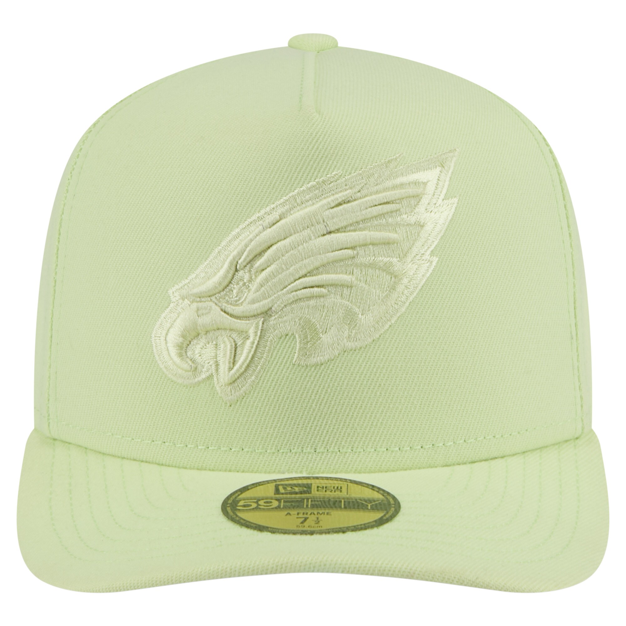 mens new era green philadelphia eagles color pack a-frame 59fifty fitted hat | NFL Jerseys & Hats Collection at Eagles Jerseys