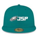 mens new era jsp standard issue x philadelphia eagles midnight green 59fifty fitted hat | NFL Jerseys & Hats Collection at Eagles Jerseys