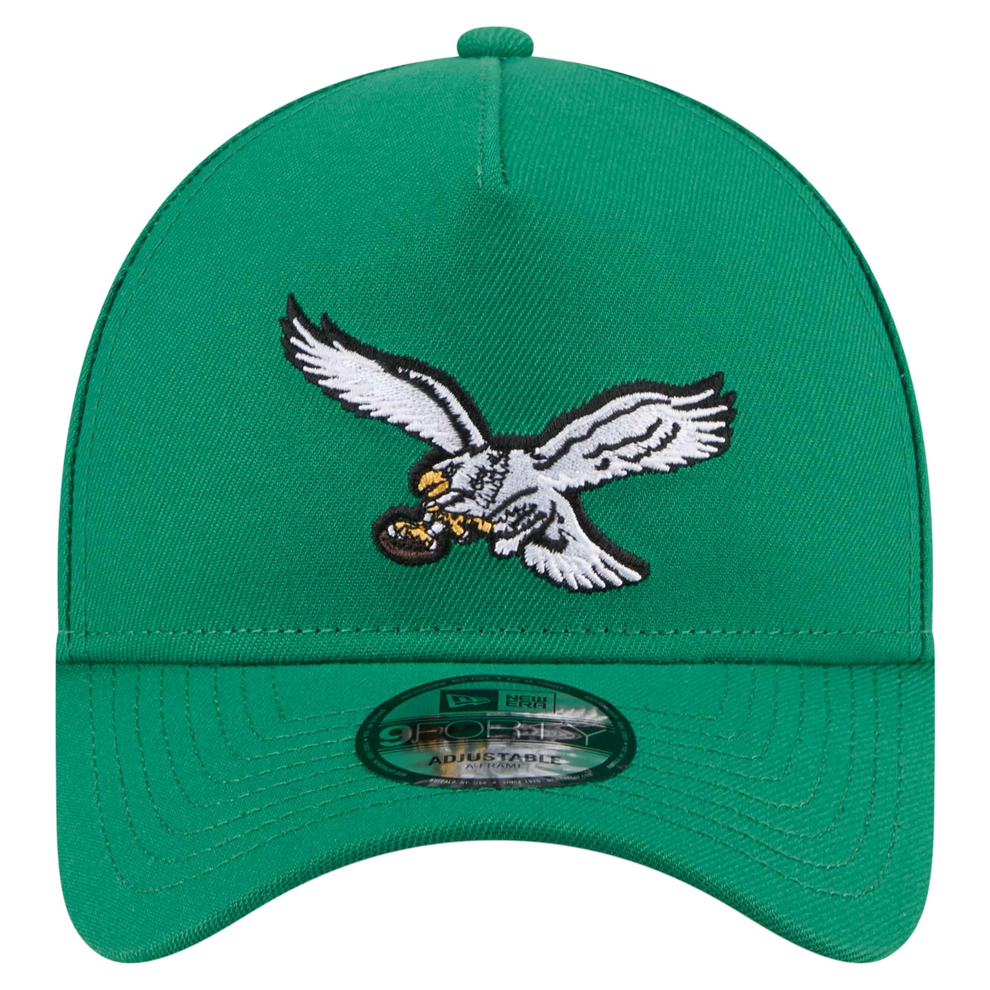 mens new era kelly green philadelphia eagles a-frame 9forty adjustable hat | NFL Jerseys & Hats Collection at Eagles Jerseys
