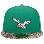 mens new era kelly green philadelphia eagles active two-tone camo 59fifty fitted hat | NFL Jerseys & Hats Collection at Eagles Jerseys