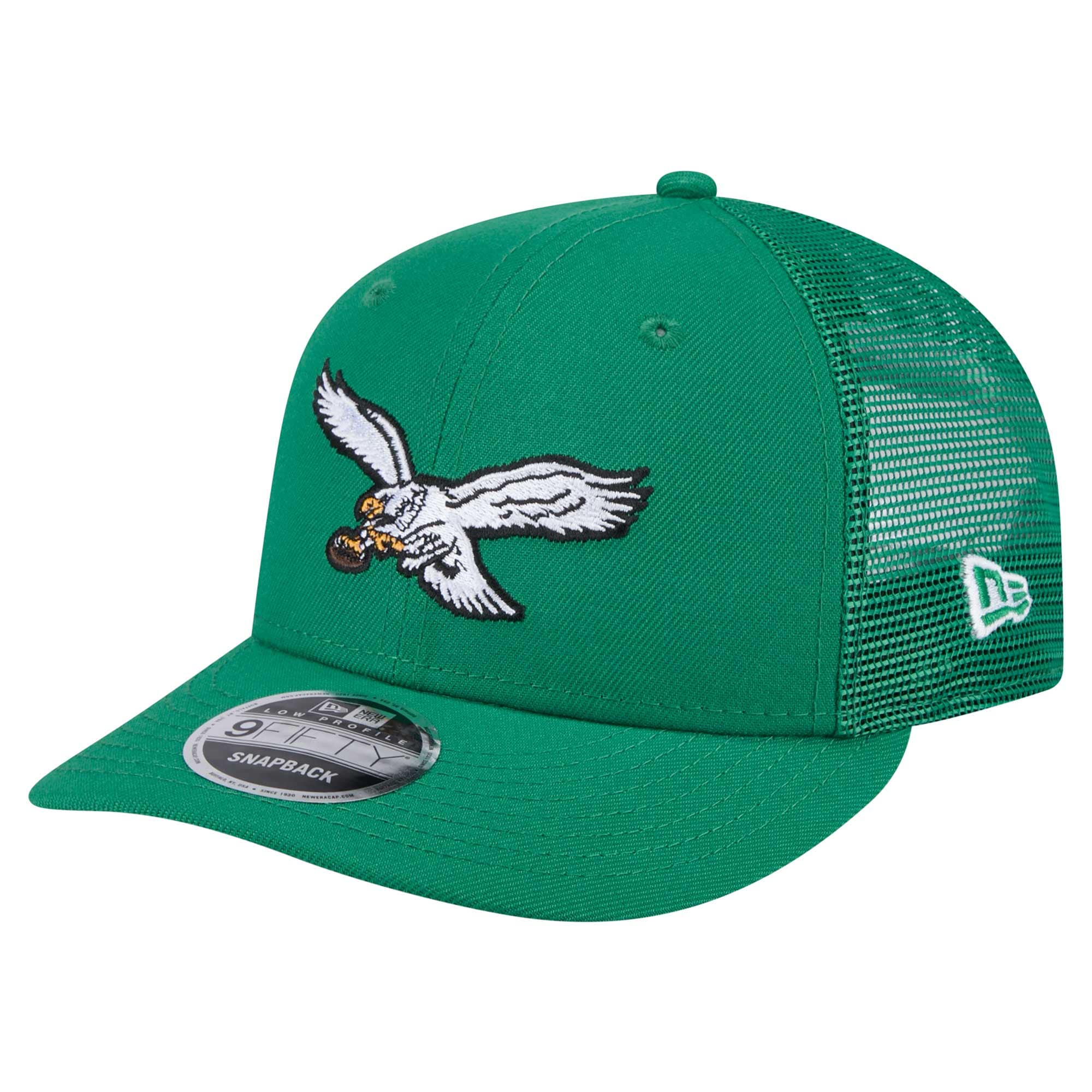mens new era kelly green philadelphia eagles low profile 9fifty snapback hat | NFL Jerseys & Hats Collection at Eagles Jerseys