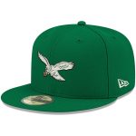 mens new era kelly green philadelphia eagles omaha throwback 59fifty fitted hat | NFL Jerseys & Hats Collection at Eagles Jerseys