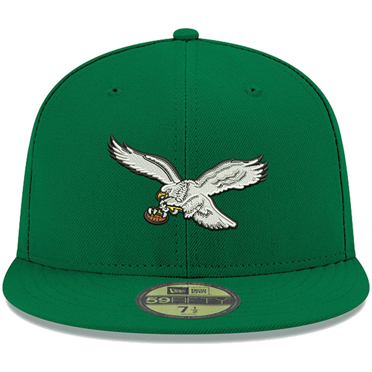 mens new era kelly green philadelphia eagles omaha throwback 59fifty fitted hat | NFL Jerseys & Hats Collection at Eagles Jerseys