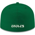mens new era kelly green philadelphia eagles omaha throwback 59fifty fitted hat | NFL Jerseys & Hats Collection at Eagles Jerseys