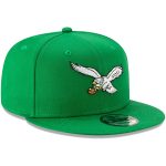 mens new era kelly green philadelphia eagles throwback 9fifty adjustable snapback hat | NFL Jerseys & Hats Collection at Eagles Jerseys