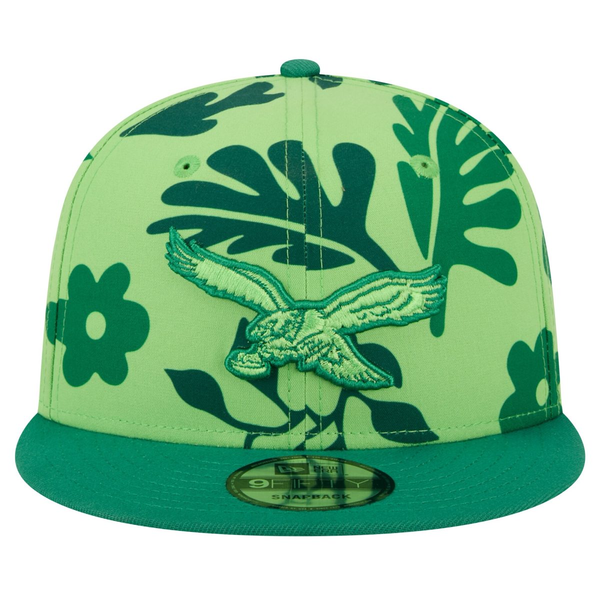 mens new era light green philadelphia eagles leafy 9fifty snapback hat | NFL Jerseys & Hats Collection at Eagles Jerseys