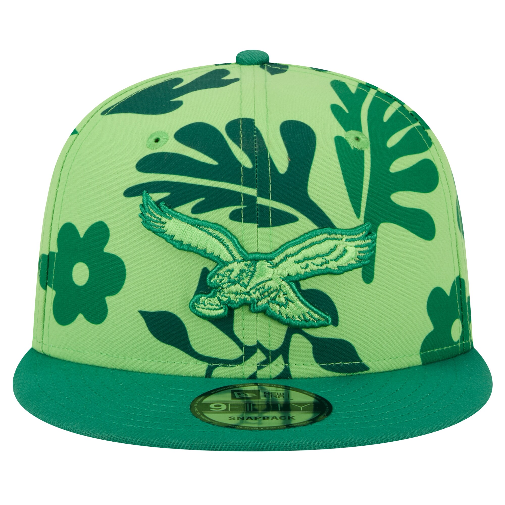 mens new era light green philadelphia eagles leafy 9fifty snapback hat | NFL Jerseys & Hats Collection at Eagles Jerseys
