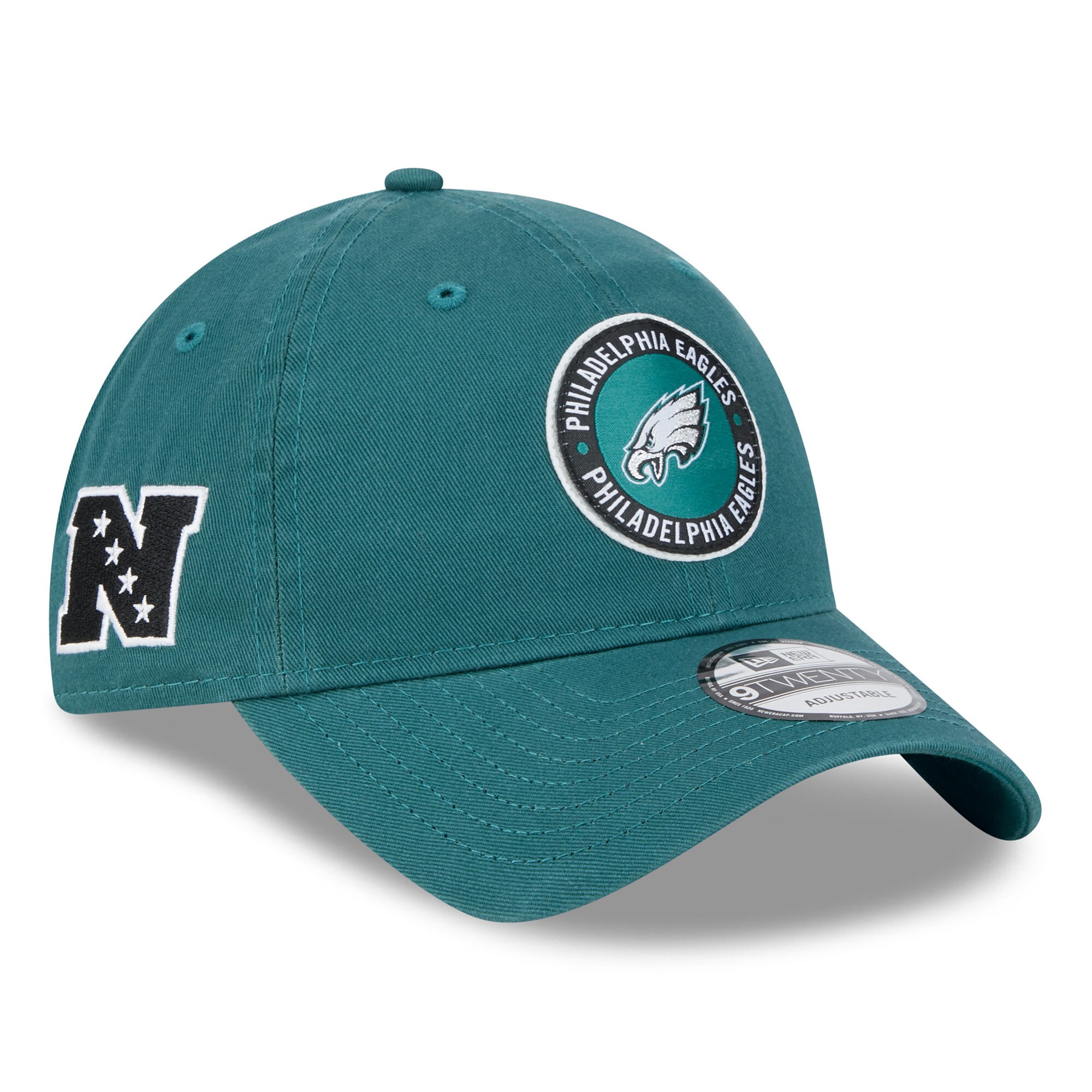 mens new era midnight green philadelphia eagles 2024 sideline 9twenty adjustable hat | NFL Jerseys & Hats Collection at Eagles Jerseys
