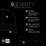 mens new era midnight green philadelphia eagles adventure patched 9seventy stretch-snap adjustable hat | NFL Jerseys & Hats Collection at Eagles Jerseys