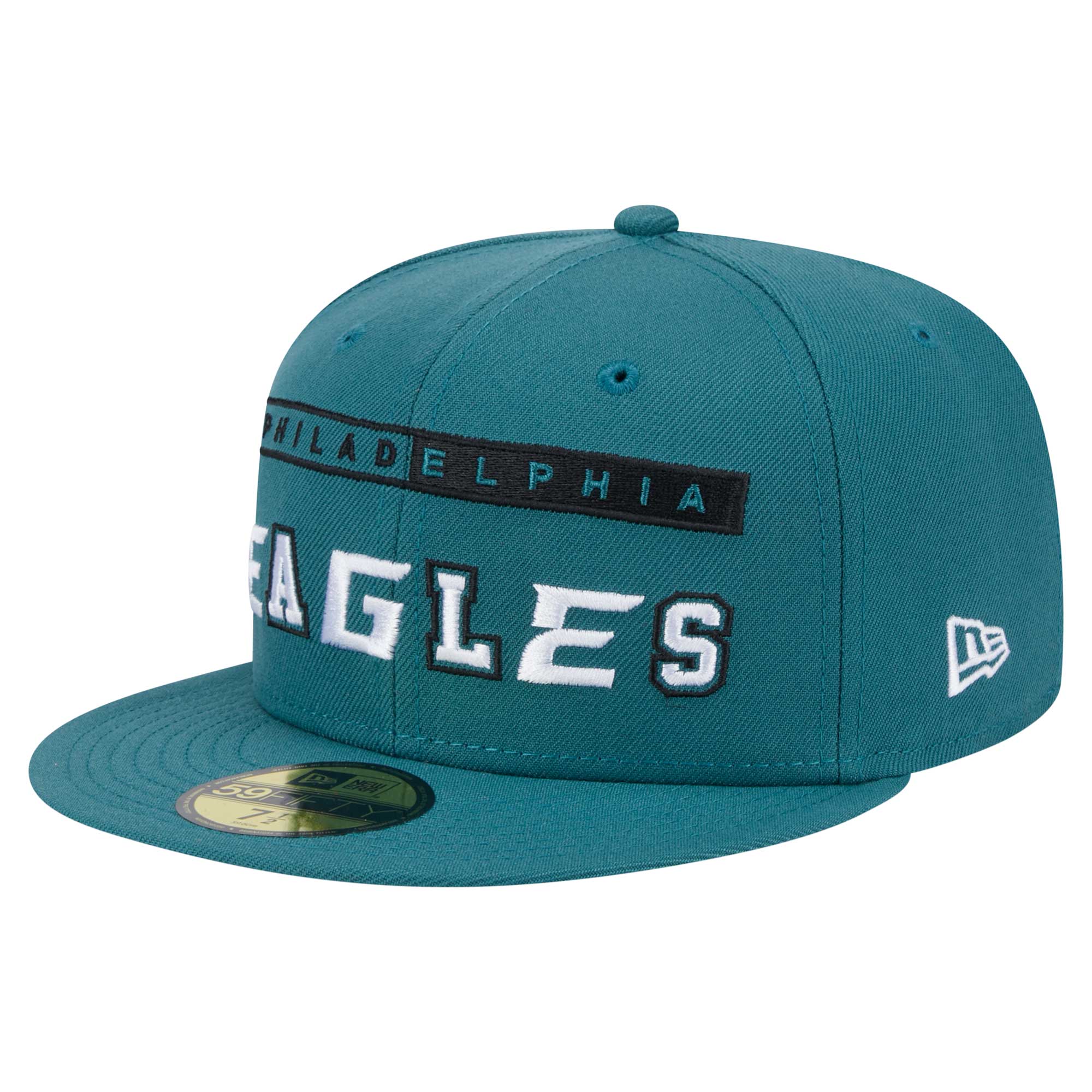 mens new era midnight green philadelphia eagles ransom 59fifty fitted hat | NFL Jerseys & Hats Collection at Eagles Jerseys