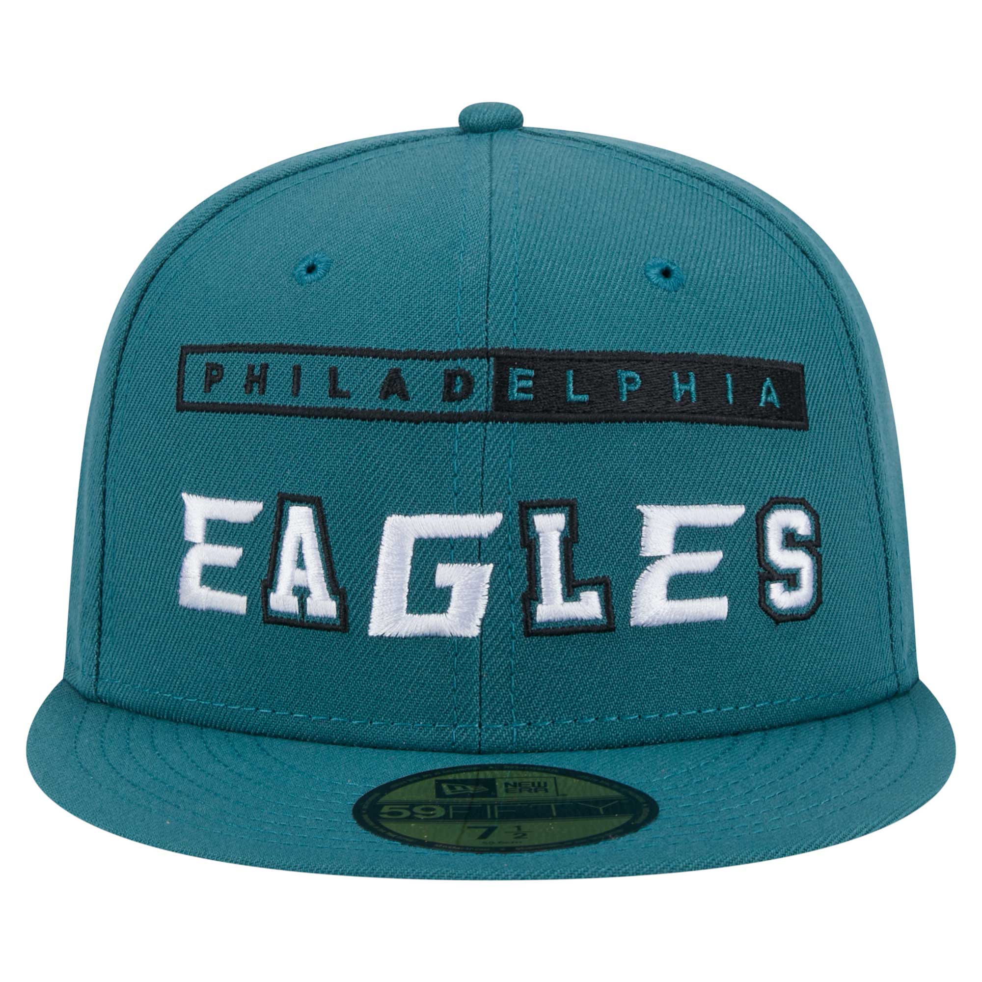 mens new era midnight green philadelphia eagles ransom 59fifty fitted hat | NFL Jerseys & Hats Collection at Eagles Jerseys