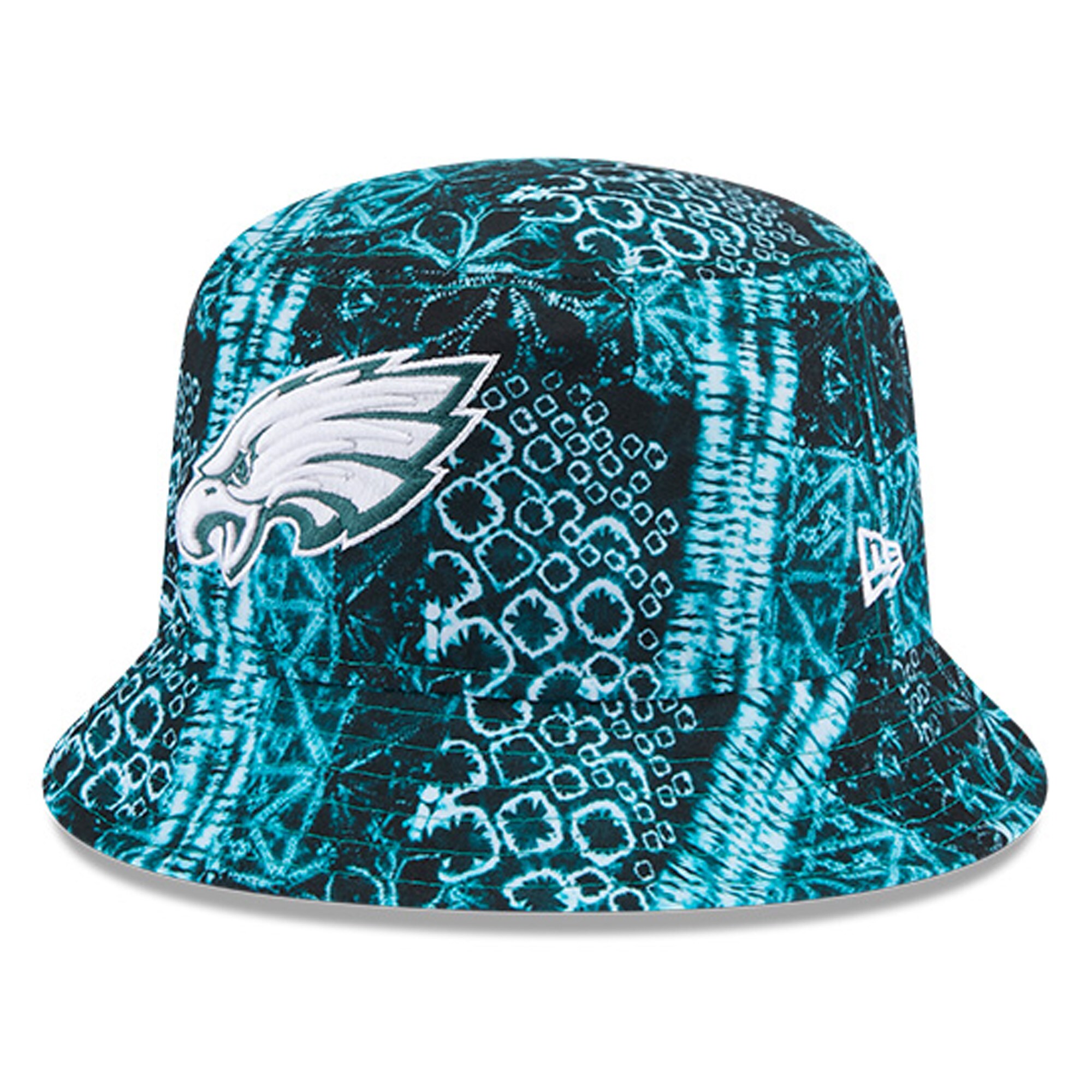 mens new era midnight green philadelphia eagles shibori bucket hat | NFL Jerseys & Hats Collection at Eagles Jerseys