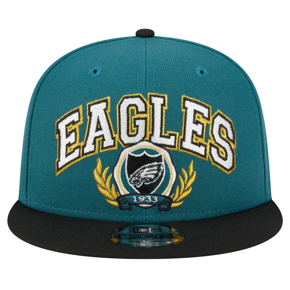 mens new era midnight greenblack philadelphia eagles team establish 9fifty snapback hat | NFL Jerseys & Hats Collection at Eagles Jerseys