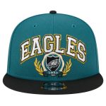 mens new era midnight greenblack philadelphia eagles team establish 9fifty snapback hat | NFL Jerseys & Hats Collection at Eagles Jerseys