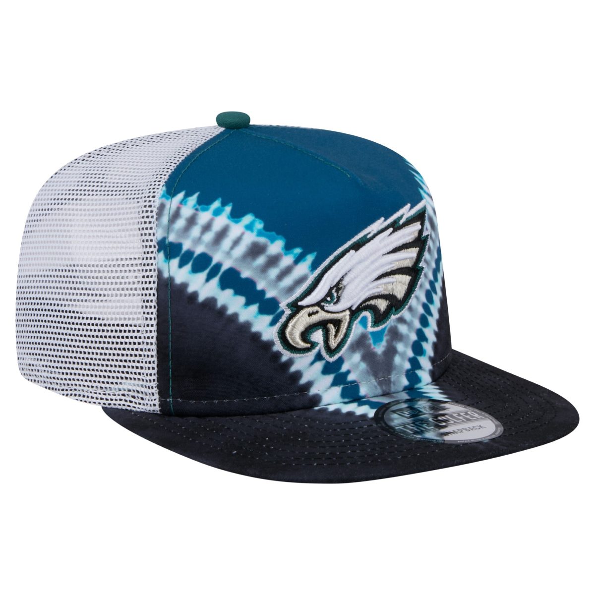 mens new era midnight greenblack philadelphia eagles throwback dye golfer snapback hat | NFL Jerseys & Hats Collection at Eagles Jerseys