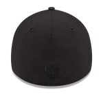 mens new era philadelphia eagles black on black historic logo 39thirty flex hat | NFL Jerseys & Hats Collection at Eagles Jerseys