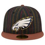 mens new era philadelphia eagles vintage herringbone 59fifty fitted hat | NFL Jerseys & Hats Collection at Eagles Jerseys