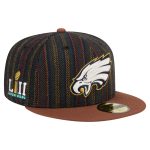 mens new era philadelphia eagles vintage herringbone 59fifty fitted hat | NFL Jerseys & Hats Collection at Eagles Jerseys