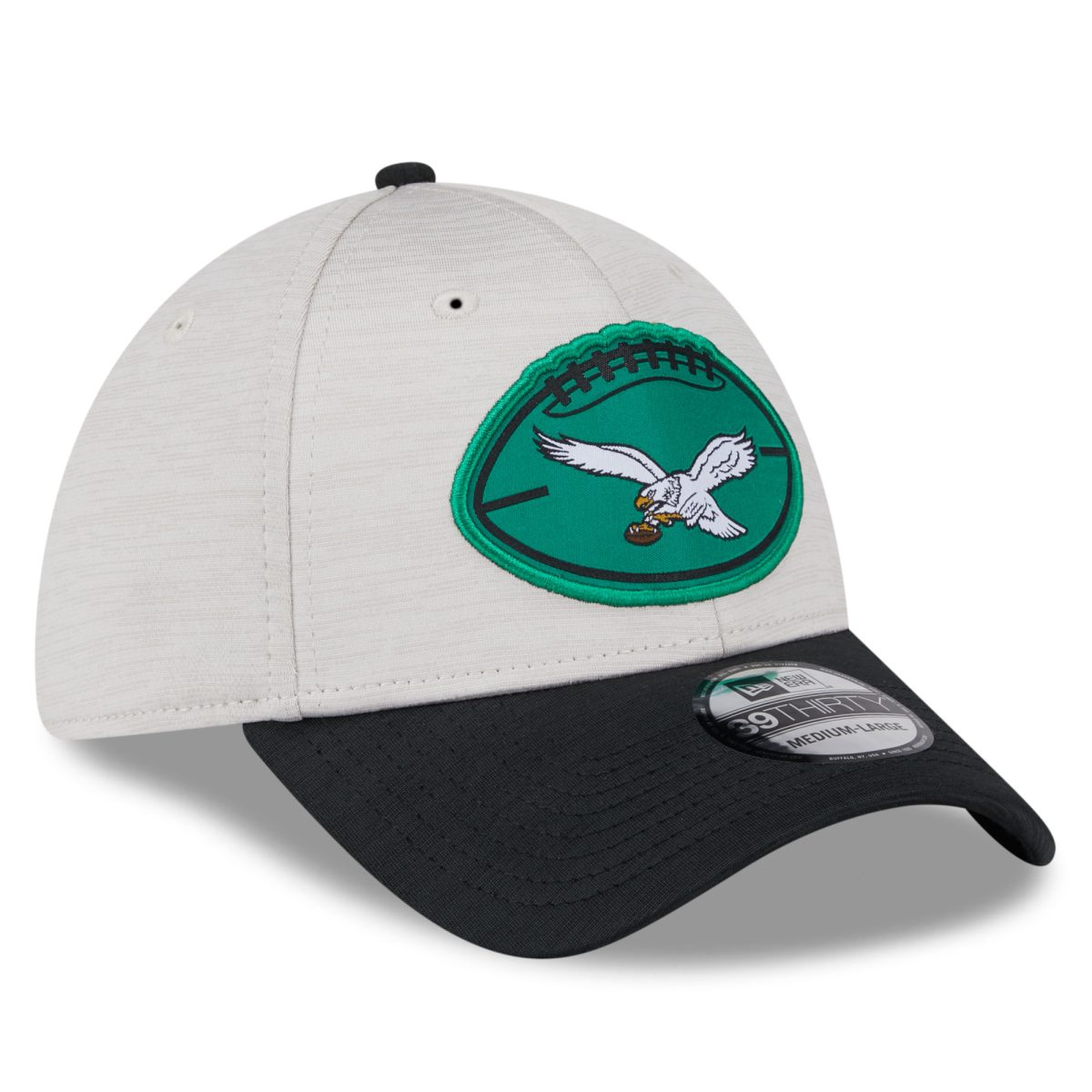 mens new era stoneblack philadelphia eagles 2024 sideline historic 39thirty flex hat | NFL Jerseys & Hats Collection at Eagles Jerseys