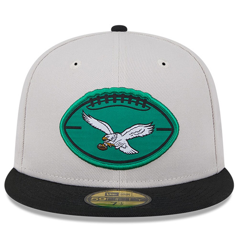mens new era stoneblack philadelphia eagles 2024 sideline historic 59fifty fitted hat | NFL Jerseys & Hats Collection at Eagles Jerseys