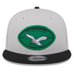 mens new era stoneblack philadelphia eagles 2024 sideline historic 9fifty snapback hat | NFL Jerseys & Hats Collection at Eagles Jerseys