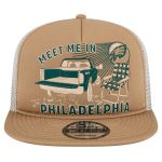 mens new era tan philadelphia eagles meet me 9fifty snapback hat | NFL Jerseys & Hats Collection at Eagles Jerseys
