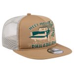 mens new era tan philadelphia eagles meet me 9fifty snapback hat | NFL Jerseys & Hats Collection at Eagles Jerseys