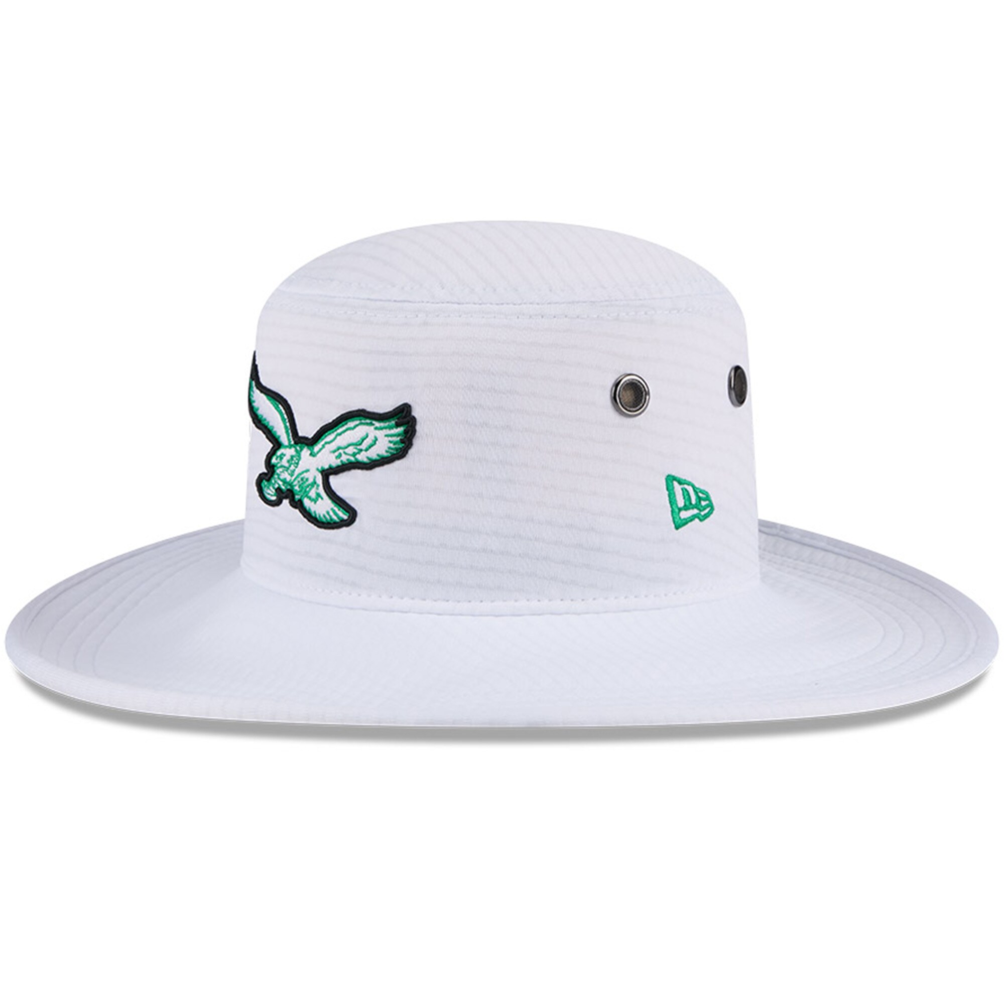 mens new era white philadelphia eagles 2024 nfl training camp panama bucket hat – 200762442 | NFL Jerseys & Hats Collection at Eagles Jerseys