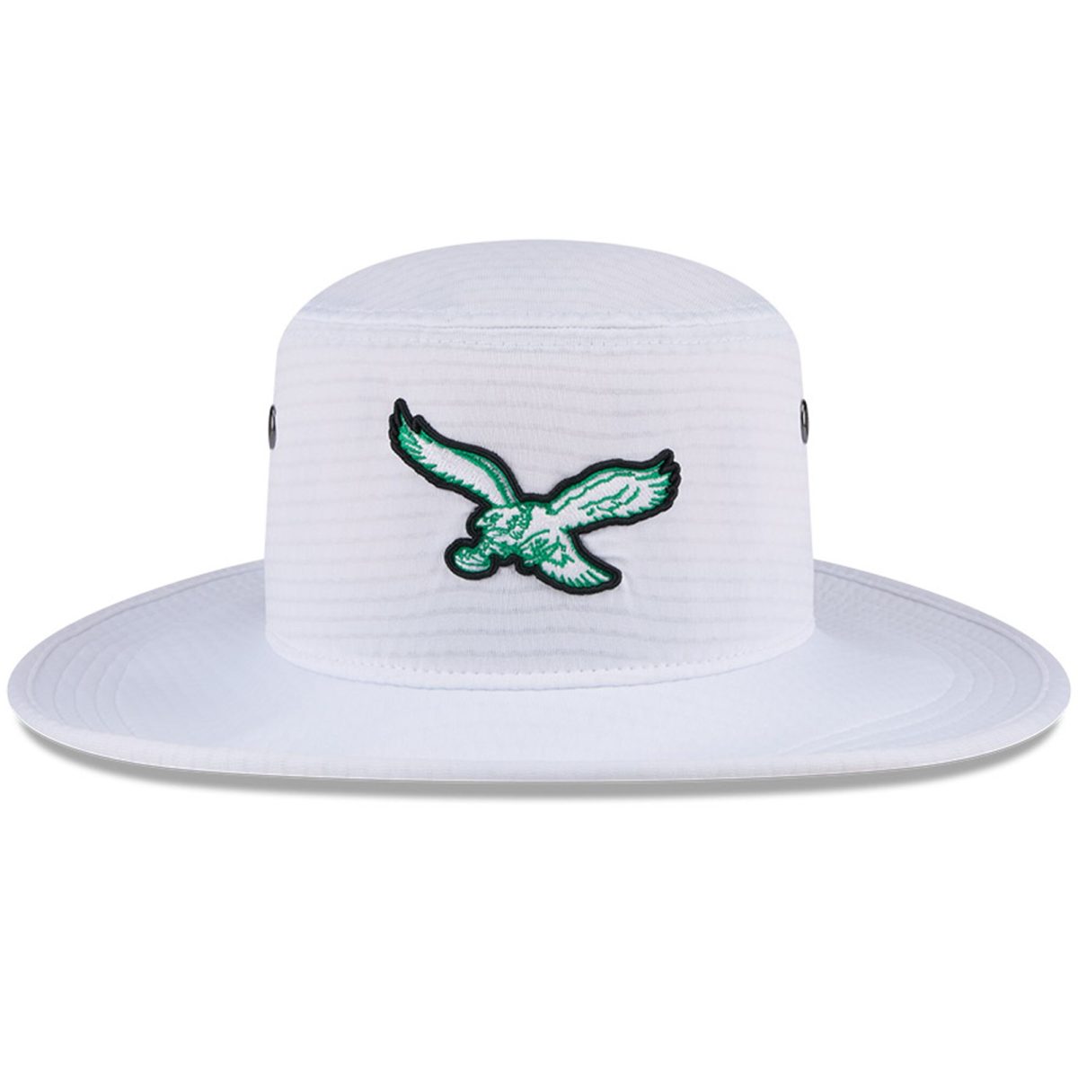 mens new era white philadelphia eagles 2024 nfl training camp panama bucket hat – 200762442 | NFL Jerseys & Hats Collection at Eagles Jerseys