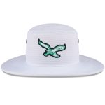 mens new era white philadelphia eagles 2024 nfl training camp panama bucket hat – 200762442 | NFL Jerseys & Hats Collection at Eagles Jerseys