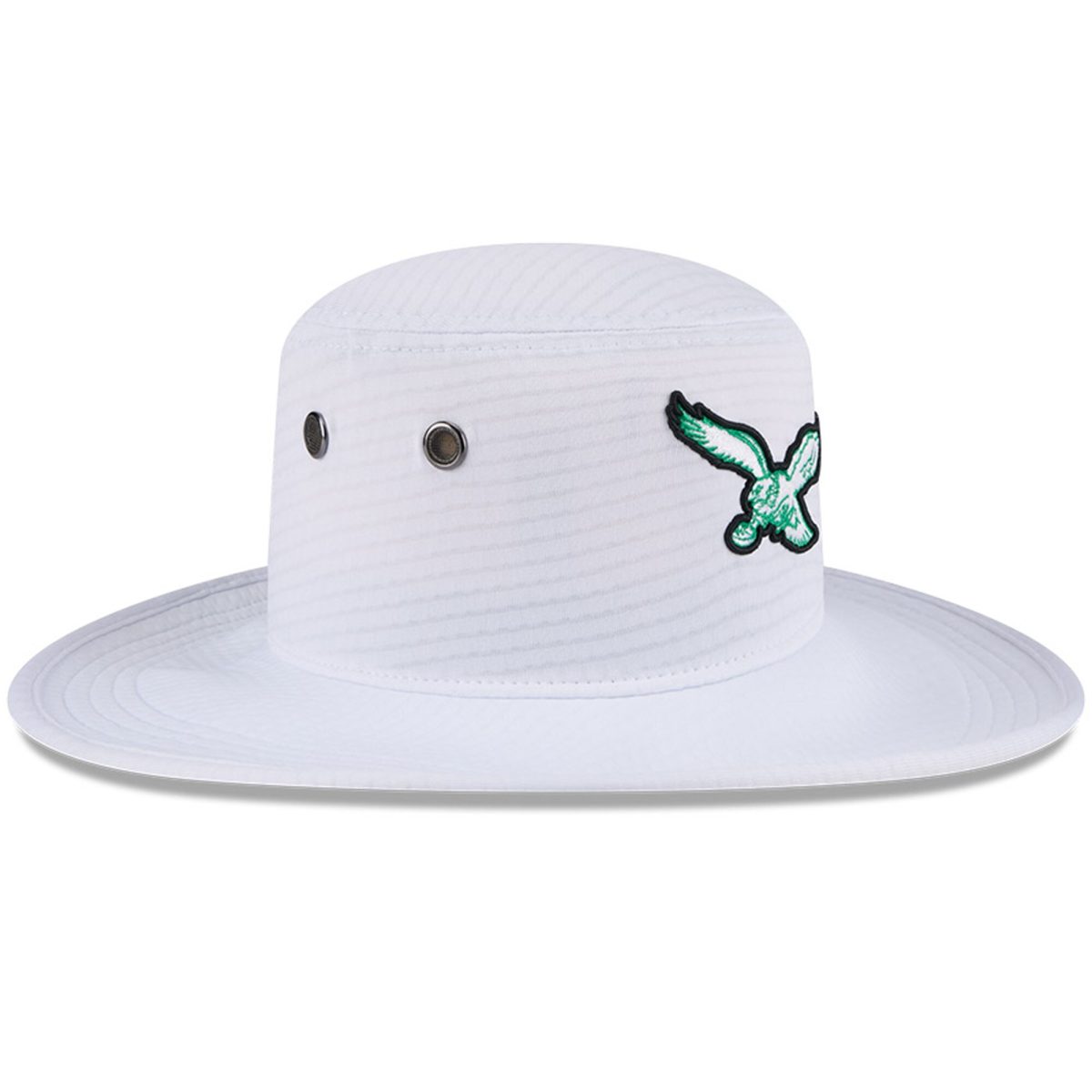 mens new era white philadelphia eagles 2024 nfl training camp panama bucket hat – 200762442 | NFL Jerseys & Hats Collection at Eagles Jerseys