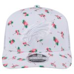 mens new era white philadelphia eagles adventure flamingo pattern 9seventy stretch-snap hat | NFL Jerseys & Hats Collection at Eagles Jerseys
